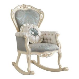 Rocking Chair – Teak Wood Slat Back