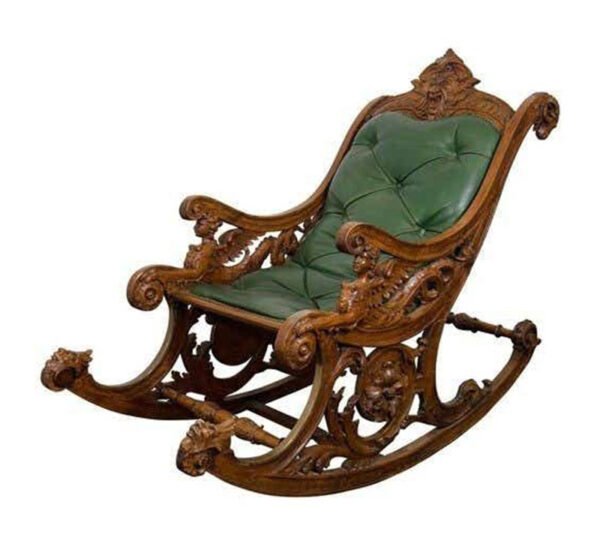 Rocking Chair – Curved Back Teak Rocker