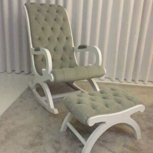Rocking Chair – Mission Style Teak Rocker