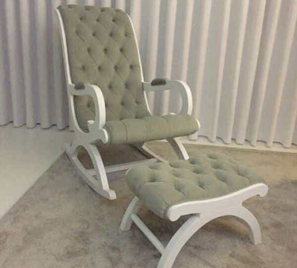 Rocking Chair – Mission Style Teak Rocker