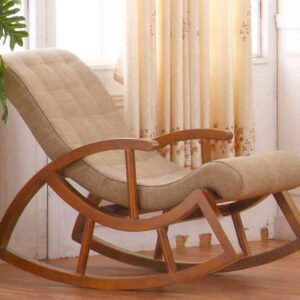 Tara Contemporary Rocking Chair – Teak & Sling
