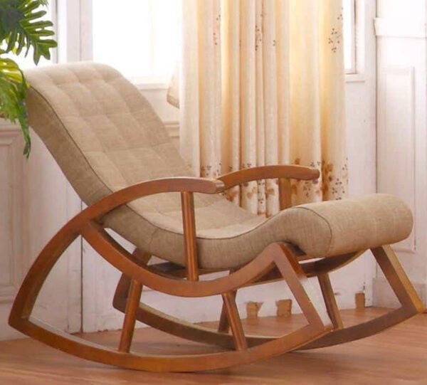 Tara Contemporary Rocking Chair – Teak & Sling