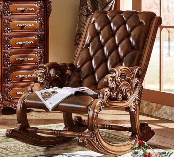 Capri Teak Rocking Chair