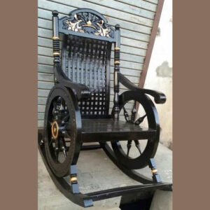 Santorini Carved Teak Rocker