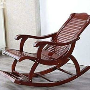 Venice High Back Teak Rocker