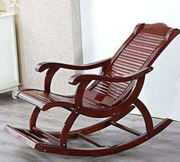 Venice High Back Teak Rocker