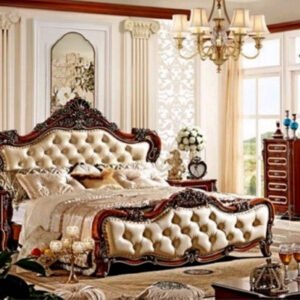 Maharaja Heritage Bed – Antique Rosewood Gloss